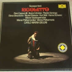 VERDI - Rigoletto Carlo Maria Giulini - 3 Viniluri Perfecte DEUTSCHE GRAMMOPHON