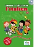 Chante &amp;amp;amp; Decouvre L Italien! Imagier + CD 10 chansons originales