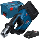Bosch GPT 18V-19 + GAL 18V-40 - Aparat de presare fara acumulatori Li-Ion 18 V - Ah 19 kN 35-40 mm valiza speciala + Incarcator acumulatori