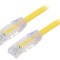 Patch Cord UTP Cat6 Galben 3m LSZH