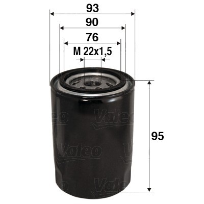 Filtru ulei VALEO 586006