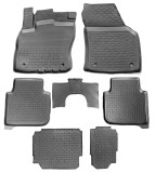 Covorase presuri cauciuc Premium stil tavita Vw Tiguan AllSpace 2016-2025