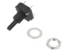 Potentiometru Axial 10k&Omega; THT 6mm Plastic Mono Cărbune