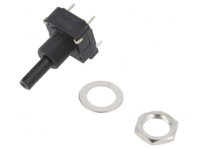 Potentiometru Axial 10k&amp;Omega; THT 6mm Plastic Mono Cărbune foto