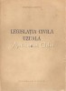 Legislatia Civila Uzuala II -Petre Anca, Octavian Capatina, Emanuel Em. Prunescu