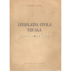 Legislatia Civila Uzuala II -Petre Anca, Octavian Capatina, Emanuel Em. Prunescu