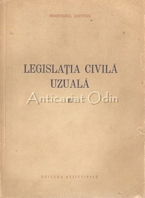 Legislatia Civila Uzuala II -Petre Anca, Octavian Capatina, Emanuel Em. Prunescu foto