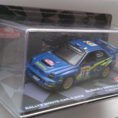 Macheta Subaru Impreza WRC MK2 Rally Monte Carlo 2002 - IXO/Altaya Raliu 1/43