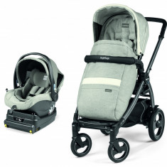 Carucior 2 in 1 Peg Perego Book 51 S Titania i-Size Luxe Pure 0 - 22 kg