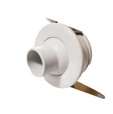 Spot orientabil led incastrat, 12V DC, 1.5W, O30x20mm, lumina naturala, alb, QH35-white