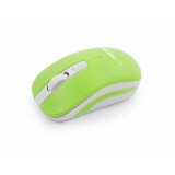 Mouse optic wireless Esperanza Uranus EM116WG 4 butoane 2.4GHz Usb 1600dpi Alb/Verde