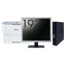 Calculator Second Hand DELL OptiPlex 5070 Mini, Intel Core i3-8100T 3.10GHz, 8GB DDR4, 128GB SSD + Monitor 19&amp;quot; + Imprimanta Brother HL-L6300DW Ne