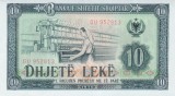 Bancnota Albania 10 Leke 1976 - P43 UNC