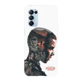 Husa compatibila cu Oppo A54 5G, Viceversa, model Eleven Stranger things, Silicon, TPU, Transparent, Carcasa