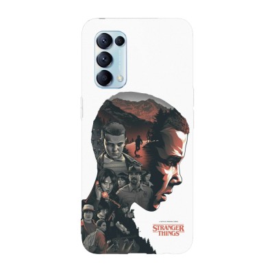 Husa compatibila cu Oppo A72, Viceversa, model Eleven Stranger things, Silicon, TPU foto