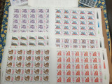 Set coli de 25 timbre Rom&acirc;nia nestampilate 1995 j.preolimpice Atlanta, Nestampilat