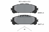 Set placute frana TEXTAR 2644801