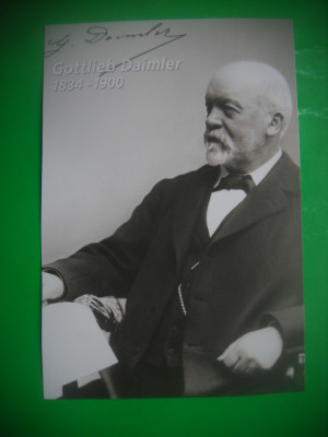 HOPCT 66099 GOTTLIEB DAIMLER 1834-1900 AUTOMOBIL-GERMANIA-NECIRCULATA foto