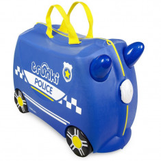 Trunki - Valiza Percy Masina de politie Cu roti