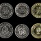 BAHRAIN █ SET COMPLET DE MONEDE █ 5+10+25+50+100 Fils █ 2014-2017 █ UNC