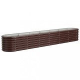 Cumpara ieftin Strat inaltat gradina 260x40x36 cm otel galvanizat