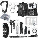 Kit Supravietuire si Drumetie Multifunctional 14 in 1