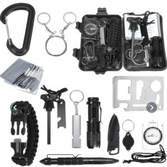 Kit Supravietuire si Drumetie Multifunctional 14 in 1