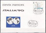 Spania 1990 - Cupa Mondială de fotbal - Italia, FDC