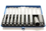 Schlagschraubern&uuml;sse 1/2 Zoll, Schlagschrauber N&uuml;sse Set, 10-24mm, Metallkassette