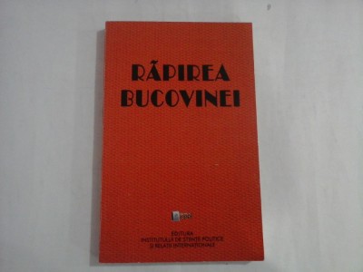 RAPIREA BUCOVINEI - STELIAN NEAGOE foto
