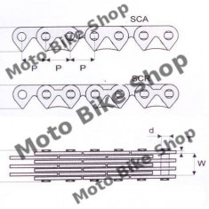 MBS Lant distributie DID SCA412 102 zale, Cod Produs: SCA412-102L