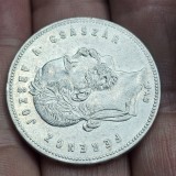 Ungaria 1 forint 1869 GYF , Alba Iulia ,argint