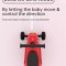Trotineta pliabila multifunctionala Ferrari 4 in 1 neagra