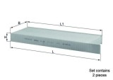 Filtru aer habitaclu Citroen Berlingo; DS DS 5, DS 7; Fiat Doblo, Scudo, Scudo Sasiu; Opel Combo; Peugeot 3008; Toyota Proace, Proace City; Vauxhall