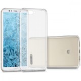 Cumpara ieftin Husa pentru Huawei Y6 (2018), Silicon, Transparent, 44876.03, Carcasa, Kwmobile