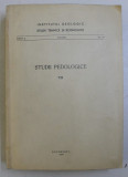 STUDII PEDOLOGICE VII , 1970