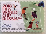 CIPRU 2018 - FOTBAL - WORLD CUP 2018, Nestampilat