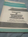 Cumpara ieftin UTILAJUL SI TEHNOLOGIA FABRICARII CHERESTELEI XI -XII A.GRIGORESCU 1993, Alta editura, Alte materii, Clasa 11