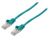 Cablu Patch Cord Goobay SF/UTP Cat5e, 5m, Verde, RJ45