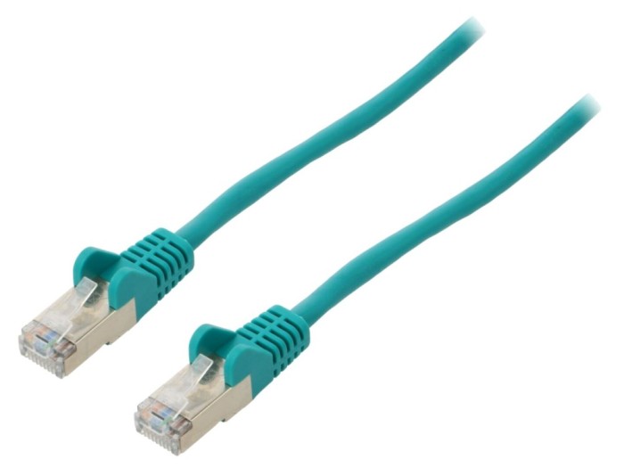 Patch cord SF/UTP Cat5e PVC Verde 5m