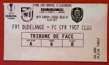 Bilet meci fotbal F91 DUDELANGE - CFR CLUJ (23.08.2018)