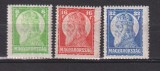 UNGARIA 1928 MI.438-440 MH