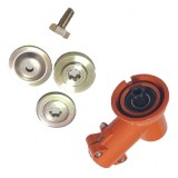 Cumpara ieftin Cap inferior motocoasa pentru teava de 26mm , tija cu 9 (cu surub)