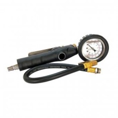 Pistol de umflat, manometru cu glicerina, 0-16 bar, 40 cm furtun, conexiune 1/4&quot; B