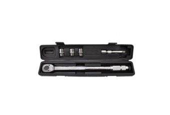Set cheie dinamometrica 1/2&amp;quot; 28-210Nm cu prize si extensie foto