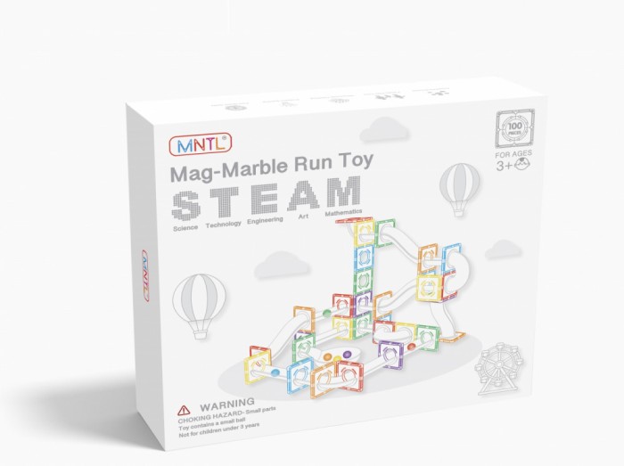 Set 100 Piese Multicolore Seria Marble Run