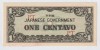 Filipine, One Centavo 1942_Ocupație japoneză_a UNC_serie liniara PT