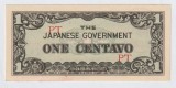 Filipine, One Centavo 1942_Ocupație japoneză_a UNC_serie liniara PT