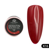 Gel pentru modelarea unghiilor 15 g, Keratin Builder Gel, K16