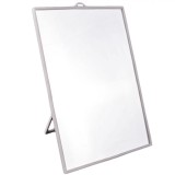 Oglindă de Masă, 24x18cm, Ramă Plastic, Culoare Albă, Oem